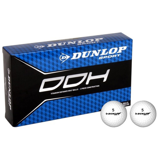 Picture of Dunlop DDH Titanium Distance Golf Balls (Pack of 12)