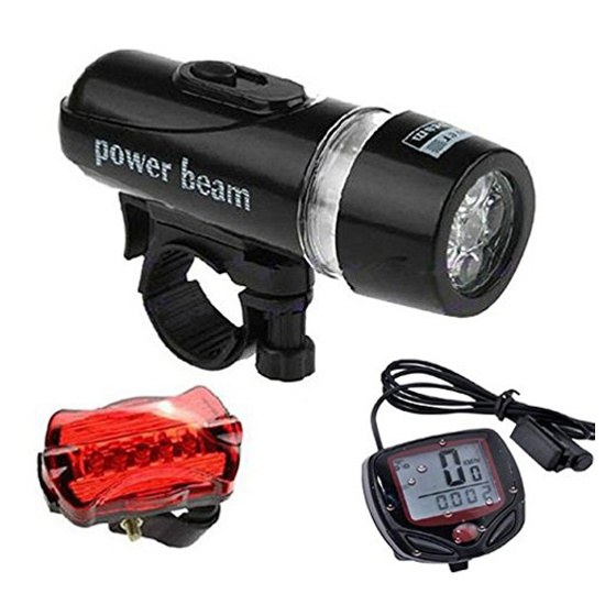 Picture of Futaba Combo 5 LED Bike Head Light, Rear Light and Speedometer