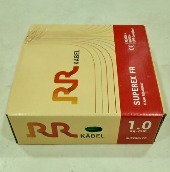 Picture of RR Kabel Superex-FR 1 Sq mm Blue PVC Insulated Cable, Length: 90 m